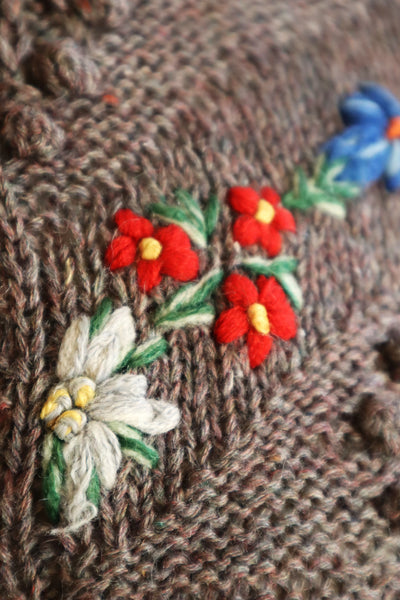 40s Hand Knit Austrian Cardigan