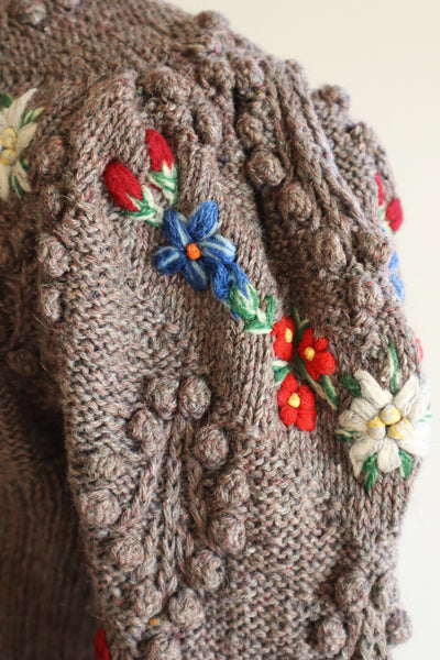40s Hand Knit Austrian Cardigan