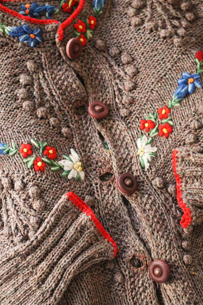 40s Hand Knit Austrian Cardigan