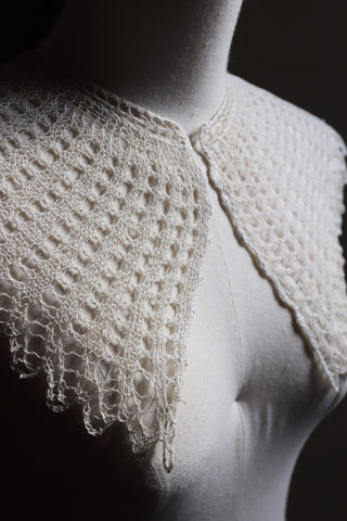 1890s Antique Crochet Collar