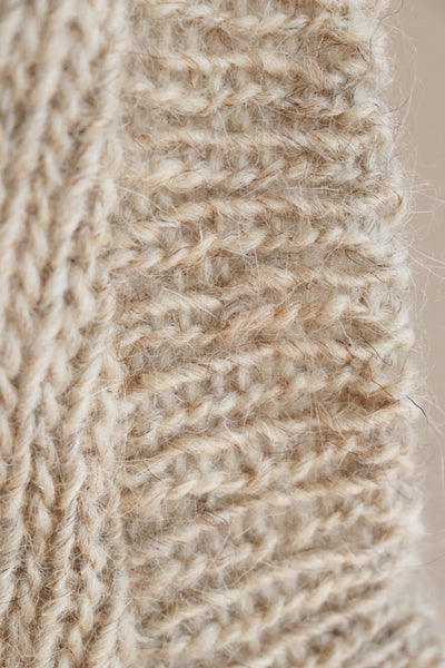 Hand Knit Wool Vest