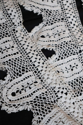1920s Antique Crochet Lace (157㎝)