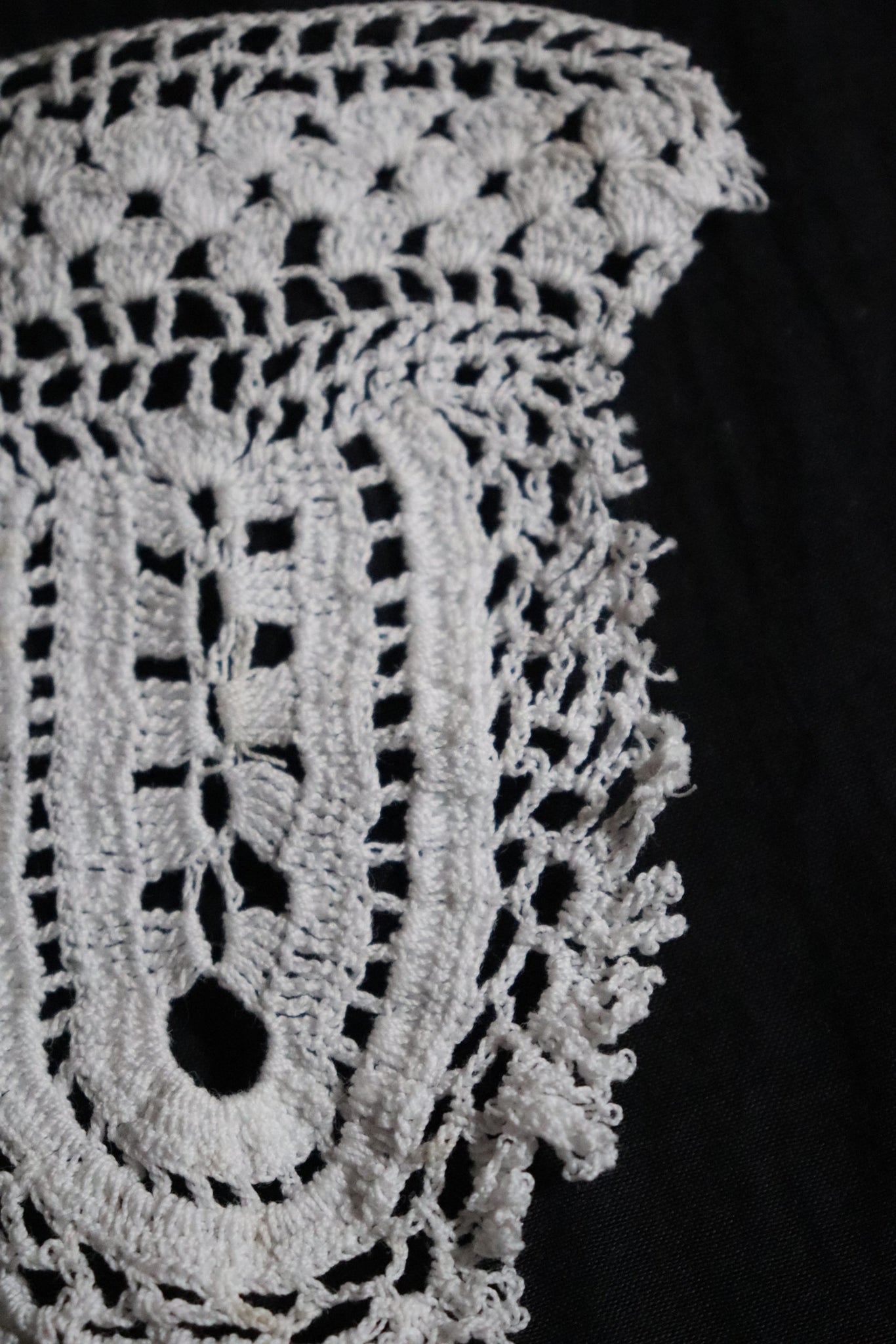 1920s Antique Crochet Lace (157㎝)