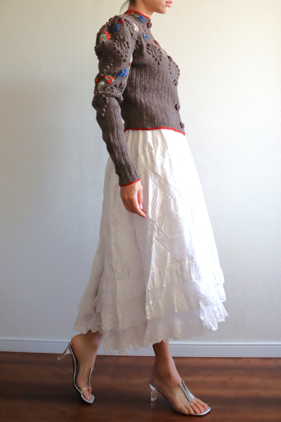 40s Hand Knit Austrian Cardigan