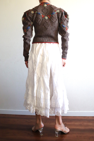 40s Hand Knit Austrian Cardigan
