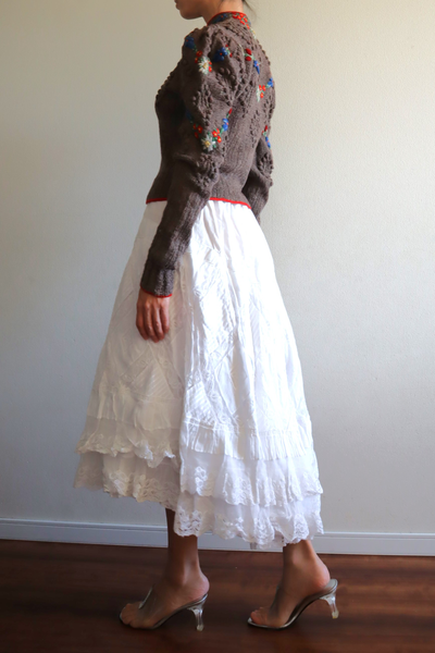 40s Hand Knit Austrian Cardigan