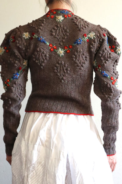 40s Hand Knit Austrian Cardigan
