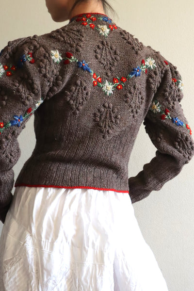 40s Hand Knit Austrian Cardigan