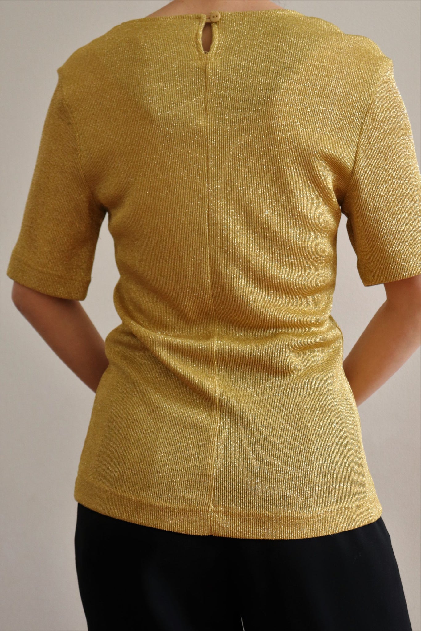 MADE IN USA Vintage Gold Knit