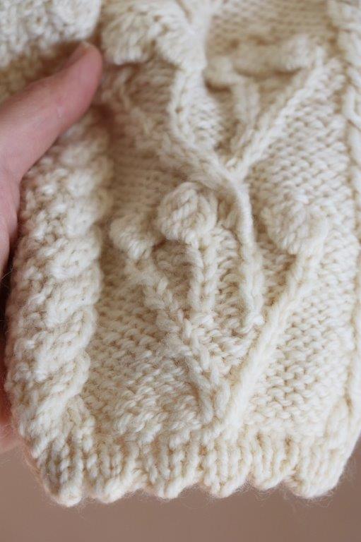 Austrian Hand Aran Knit Cardigan