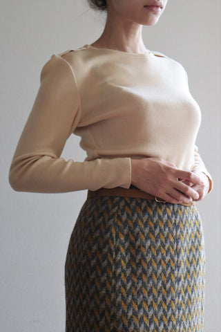 Christian Dior Rib Knit Tops