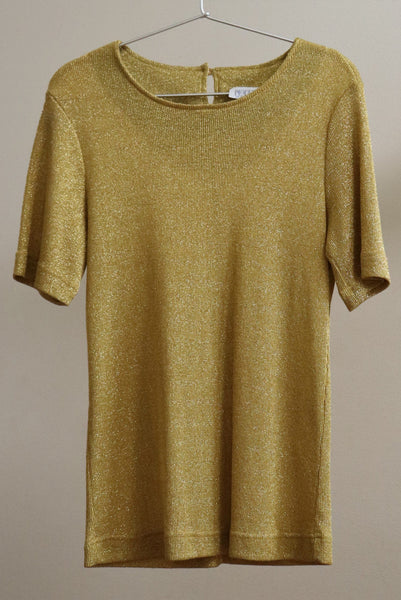 MADE IN USA Vintage Gold Knit