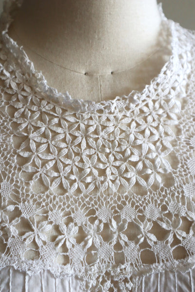 1900s Bobbin Lace Dress