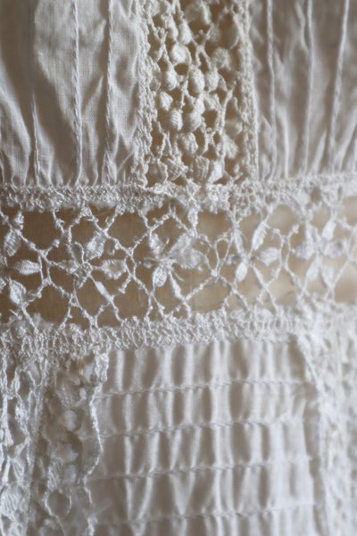 1900s Bobbin Lace Dress