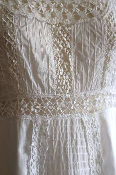 1900s Bobbin Lace Dress