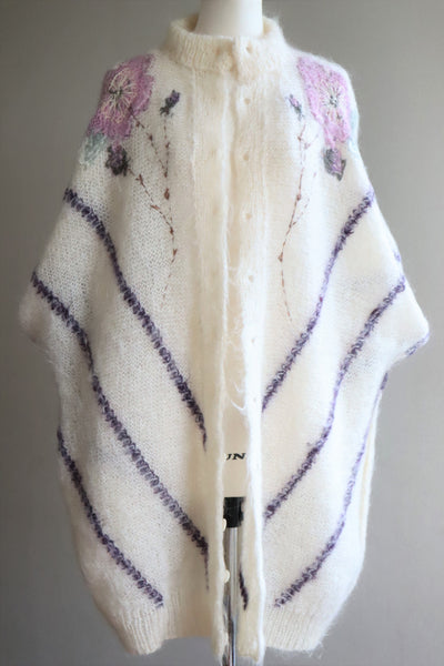 80s Mohair Long Cardigan