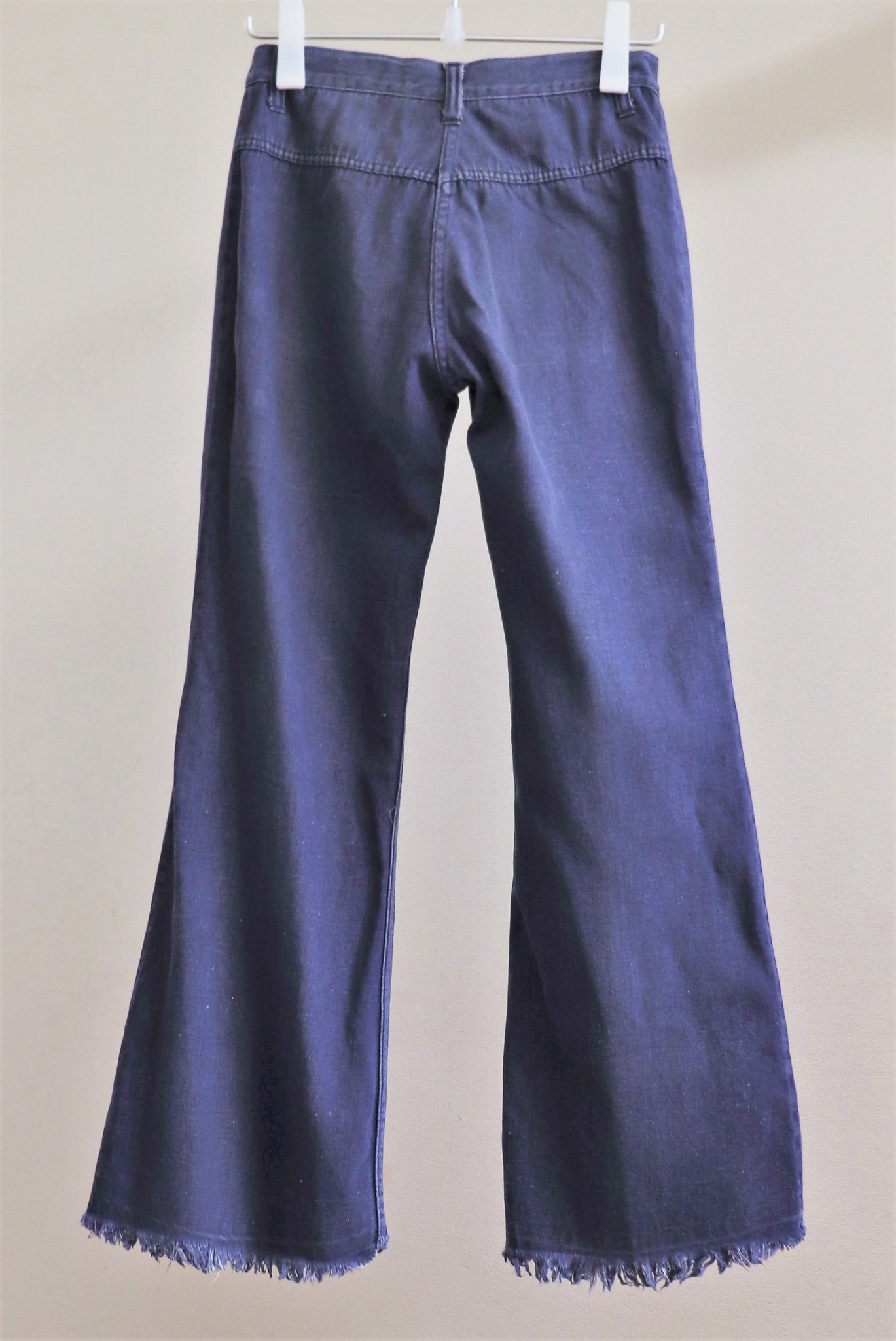 70s Singapore Made Denim Wide Leg Pants