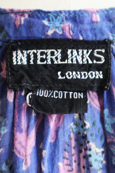 70s INTERLINKS LONDON Indian Cotton Set