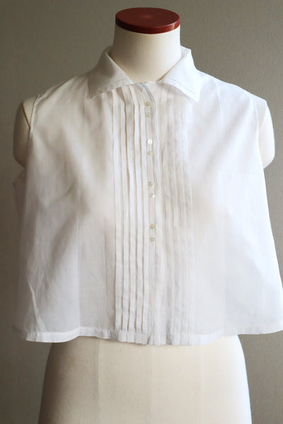 1920s Muslin Cotton Sleeveless Blouse