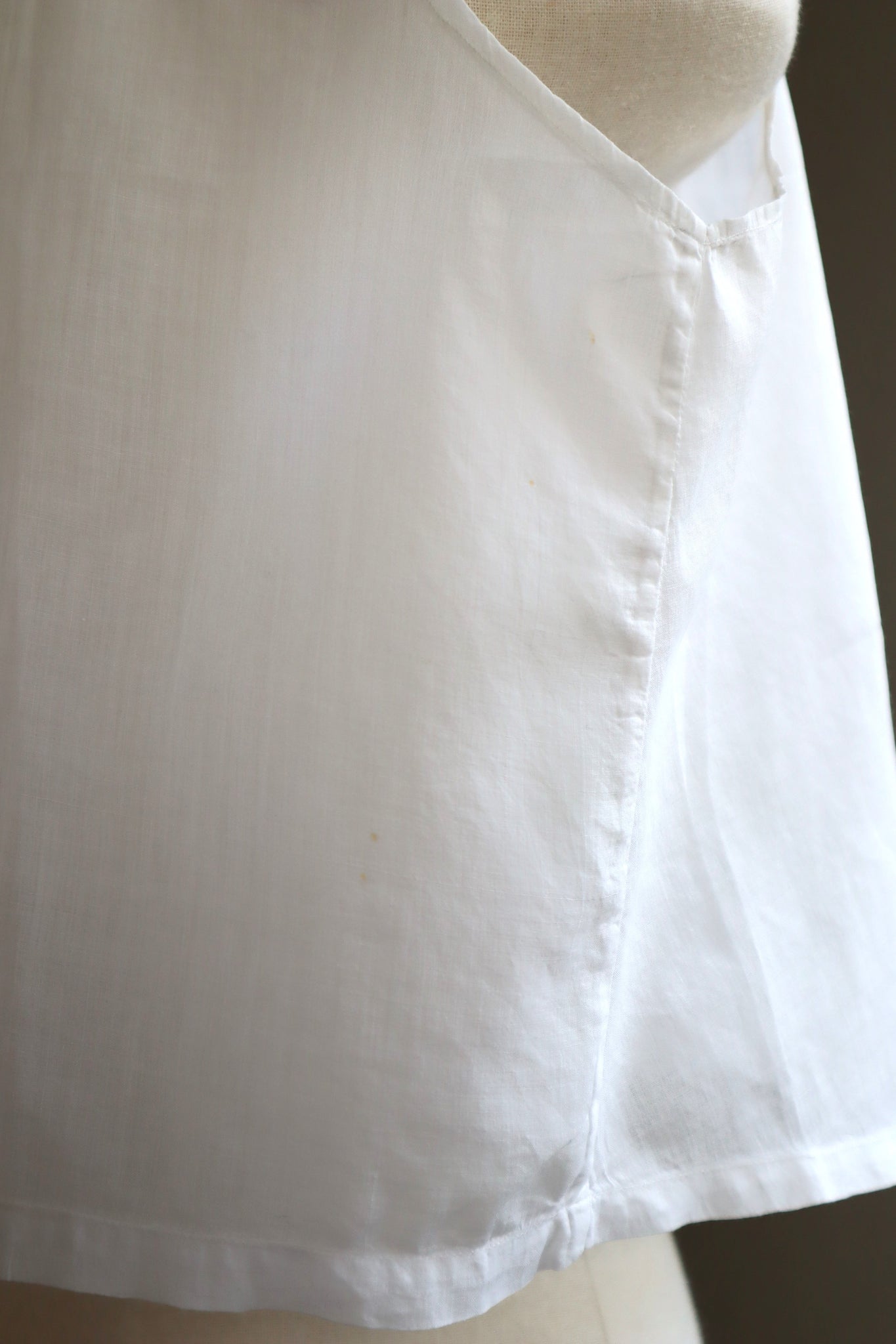 1920s Muslin Cotton Sleeveless Blouse