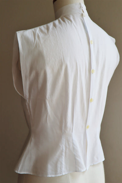 1950s French Cotton Blouse