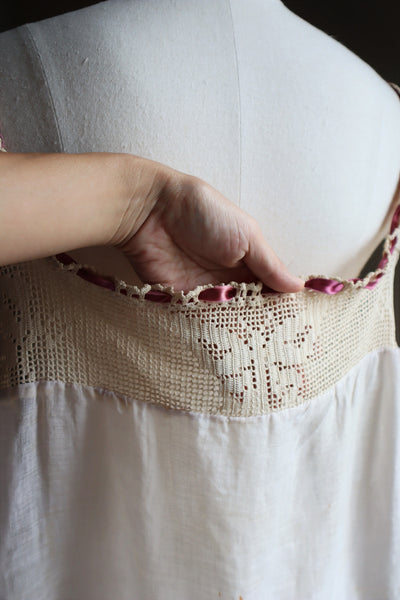 1920s Crochet Butterfly Camisole