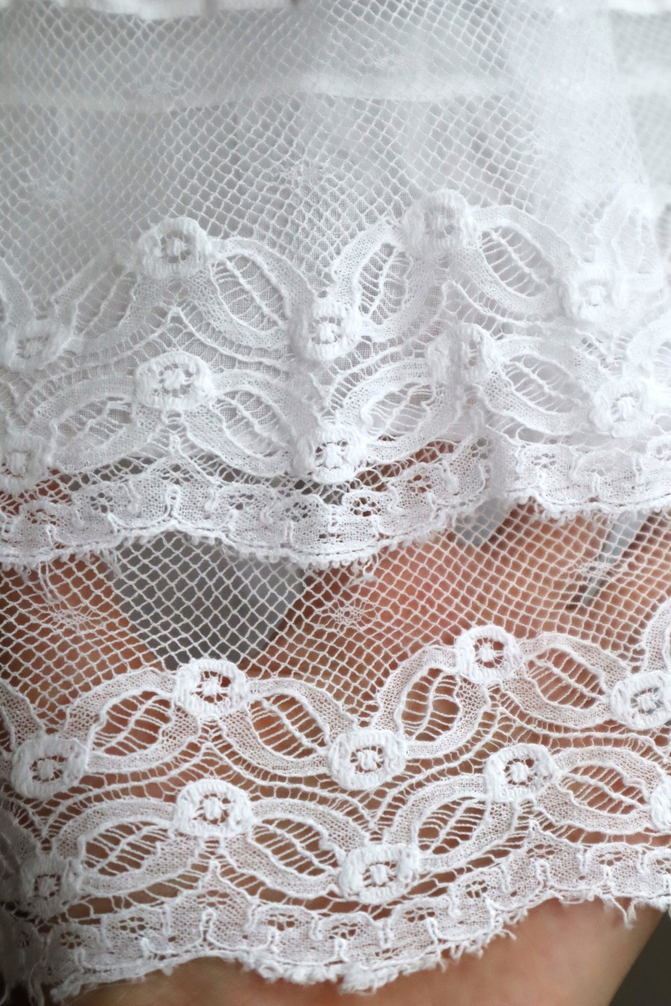 1910s Handmade Lace Beautiful Skirt