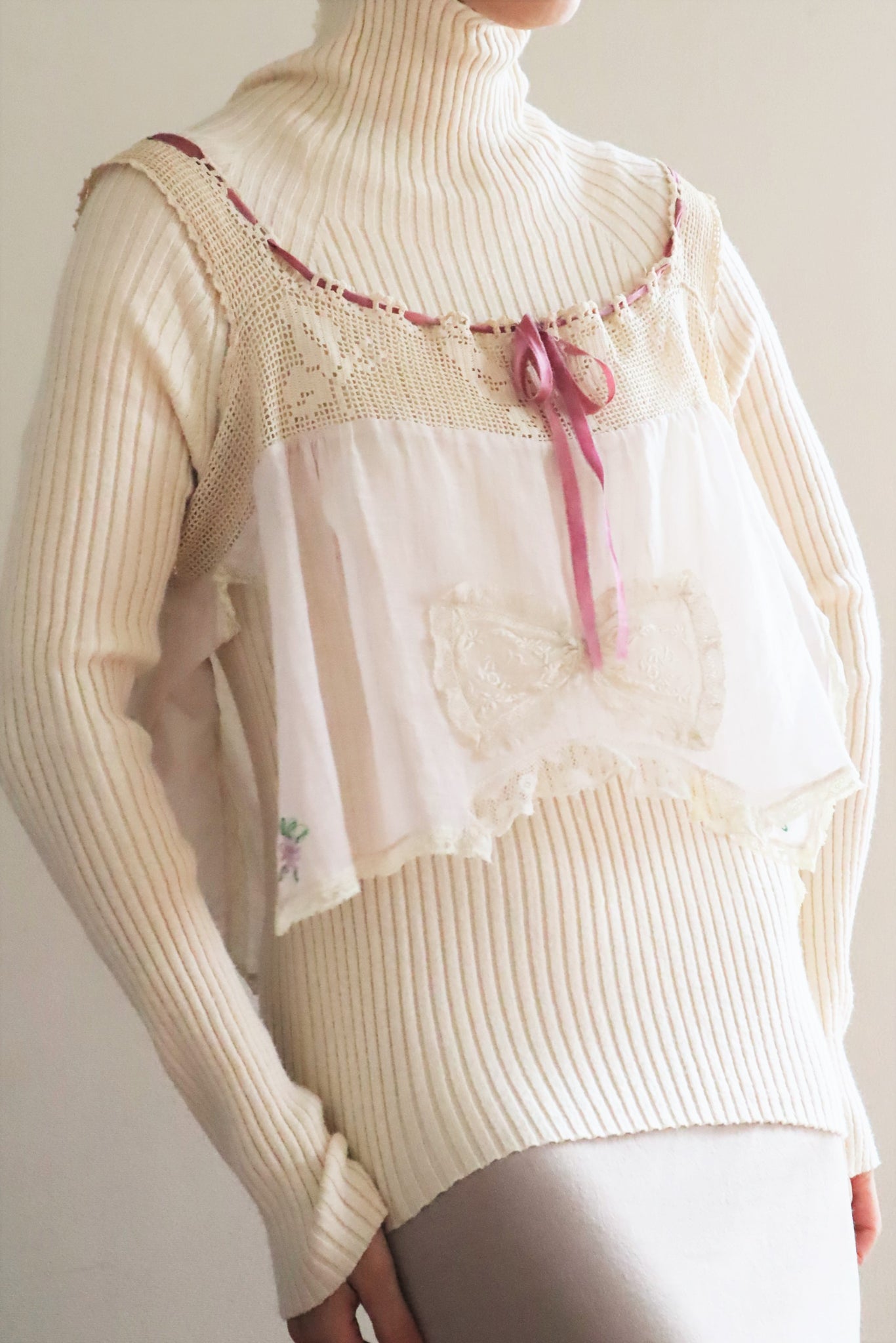 1920s Crochet Butterfly Camisole