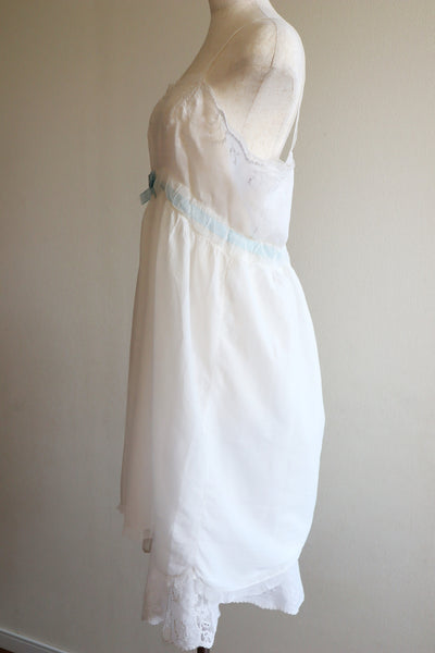 1920s All Hand Sewn Long Camisole