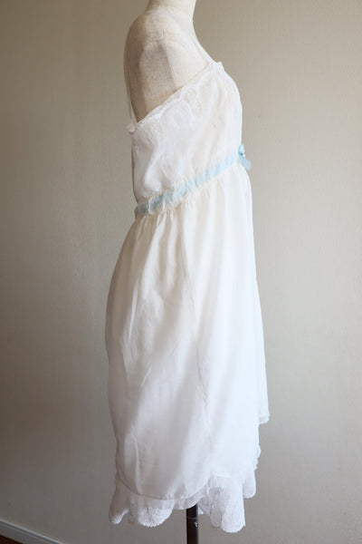 1920s All Hand Sewn Long Camisole