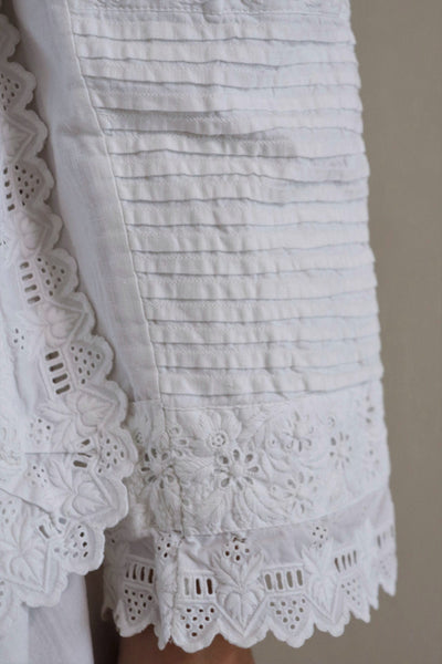 19th Antique Lace Victorian Edwardian dress