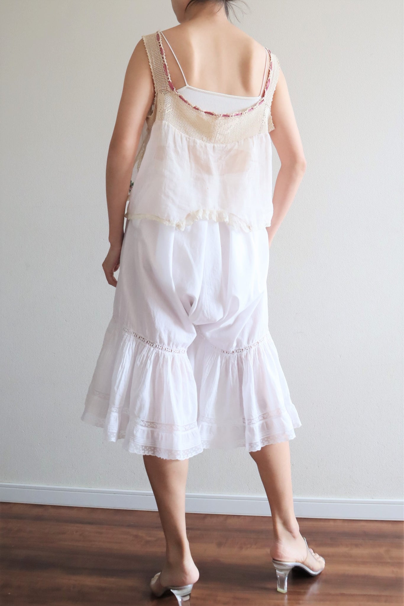 1920s Crochet Butterfly Camisole