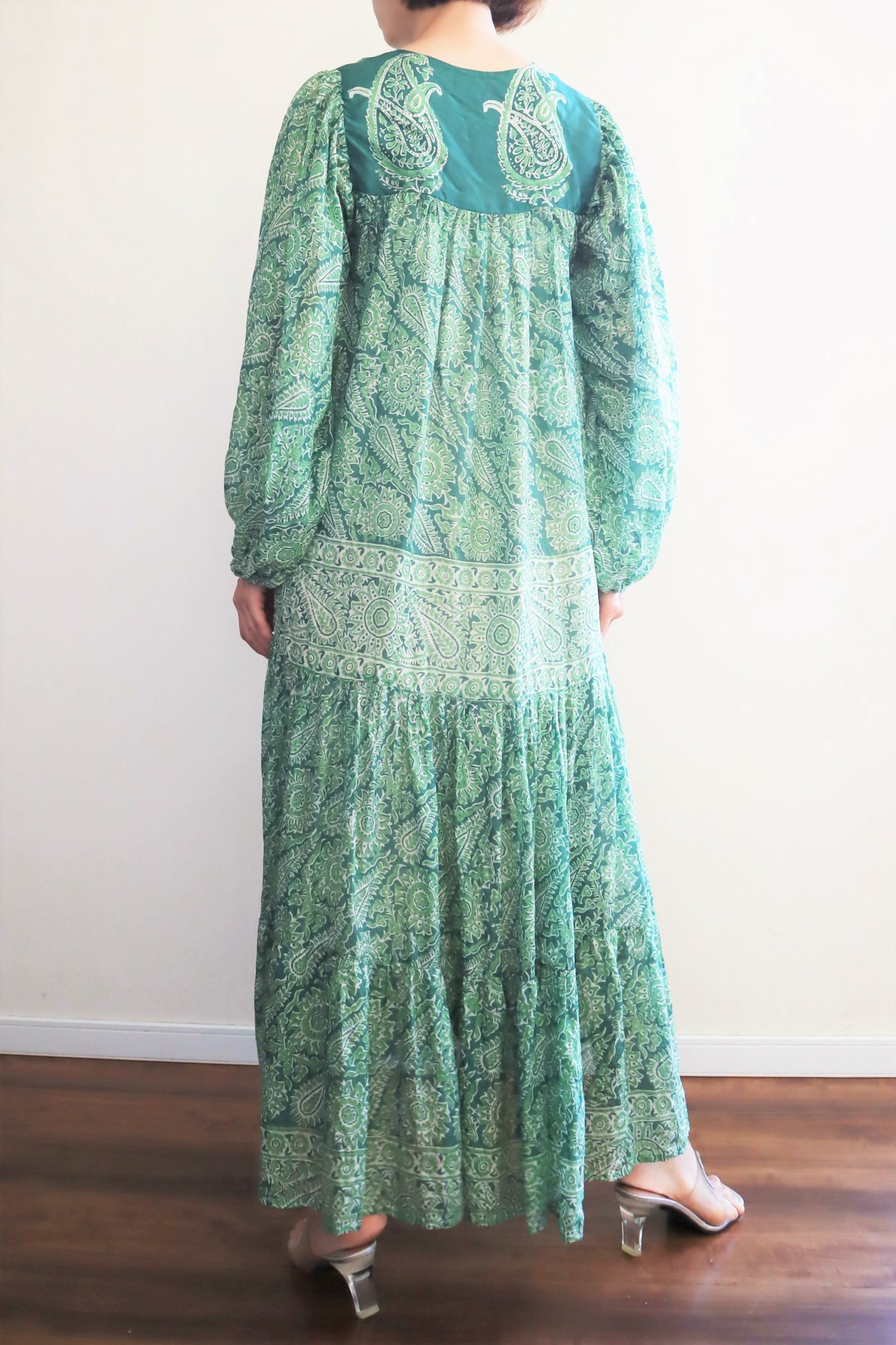 70s Indian Pure Silk Dress