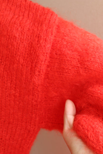🐟Hand Knit Mohair Sweater