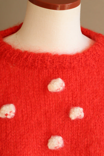 🐟Hand Knit Mohair Sweater