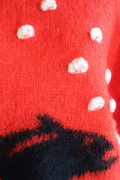 🐟Hand Knit Mohair Sweater
